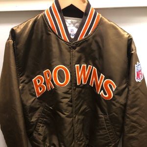 Vintage Cleveland Browns Starter jacket.